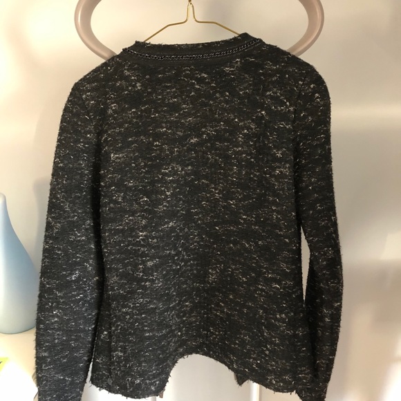 Maison Scotch zip-up sweater with chain detail - Picture 12 of 12